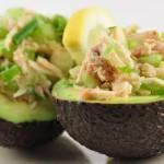 Gevulde avocado met tonijn