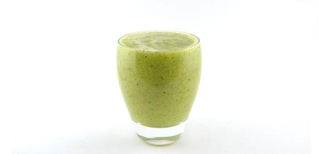 Courgette banaan mango smoothie