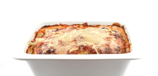 Lasagne zonder pasta