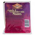 Pa­tak's 4 Mi­ni naans knof­look/ko­ri­an­der