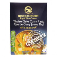 Blue Elephant Thaise gele curry pasta