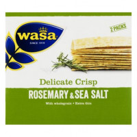 Wasa Delicate thin crisp rosemary & salt